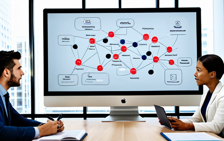**Image Prompt:** A diverse team brainstorming product marketing strategies using a collaborative concept map on a large screen. Modern office setting, fully clothed, appropriate attire, professional environment, safe for work, perfect anatomy, natural proportions, high quality photography, family-friendly.